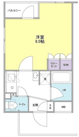 ディアレンス西麻布の物件間取画像